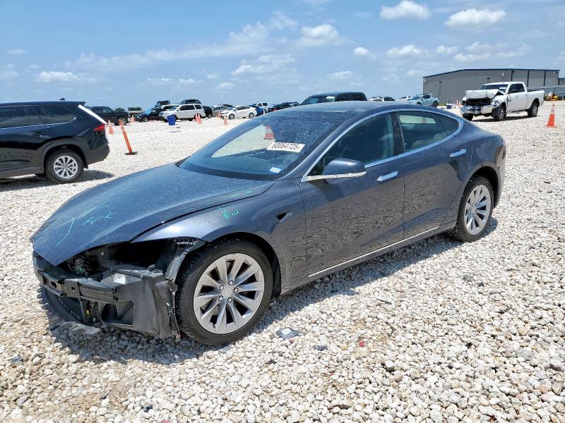 5YJSA1E15HF223354 - 2017 TESLA MODEL S GRAY photo 1