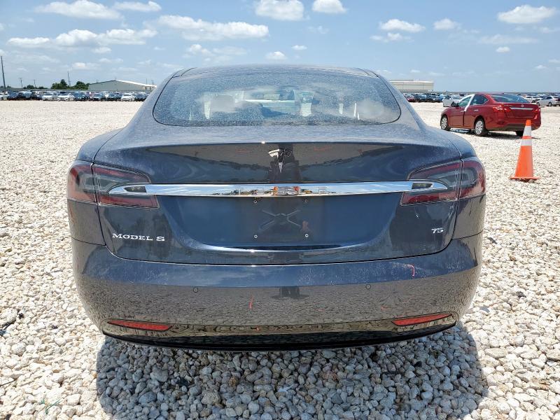 5YJSA1E15HF223354 - 2017 TESLA MODEL S GRAY photo 6