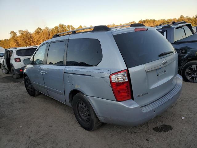 KNDMB233686256536 - 2008 KIA SEDONA EX/ EX SILVER photo 2