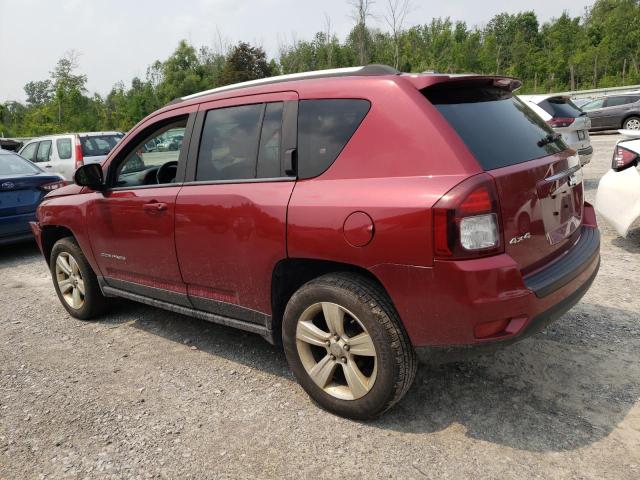 1C4NJDEB6ED505447 - 2014 JEEP COMPASS LATITUDE MAROON photo 2