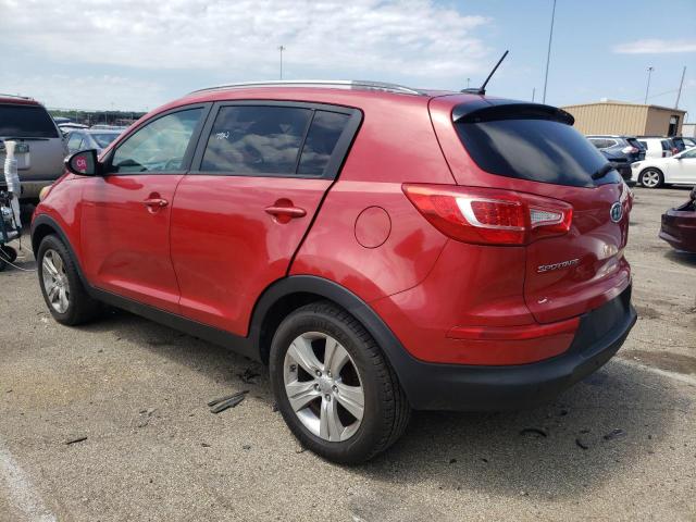 KNDPB3A21C7297995 - 2012 KIA SPORTAGE BASE RED photo 2