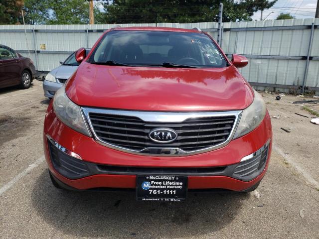 KNDPB3A21C7297995 - 2012 KIA SPORTAGE BASE RED photo 5