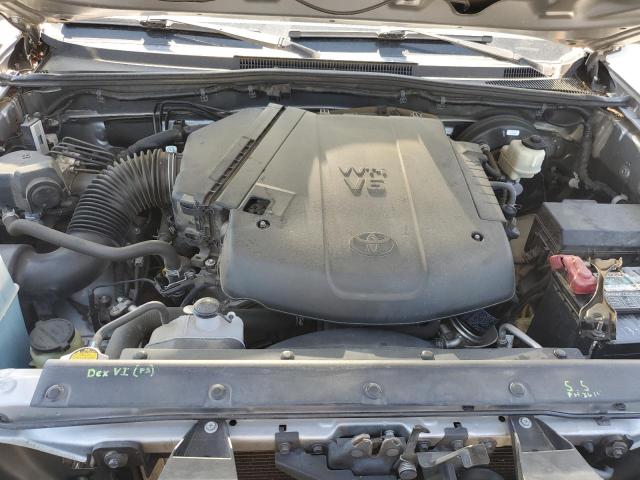 3TMJU4GN5FM191440 - 2015 TOYOTA TACOMA DOUBLE CAB PRERUNNER SILVER photo 11