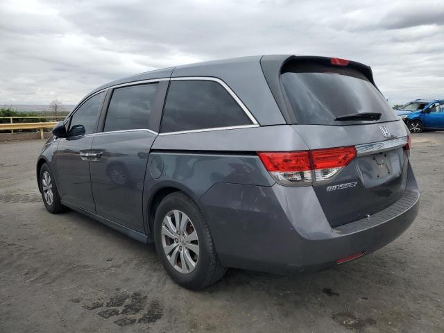 5FNRL5H60EB042441 - 2014 HONDA ODYSSEY EXL GRAY photo 2