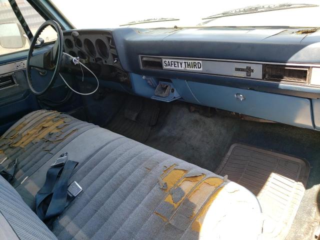 1GCGC24M9FJ151646 - 1985 CHEVROLET C20 BLUE photo 8