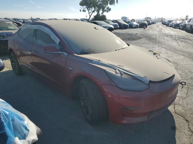 5YJ3E1EA6HF000720 - 2017 TESLA MODEL 3 RED photo 4