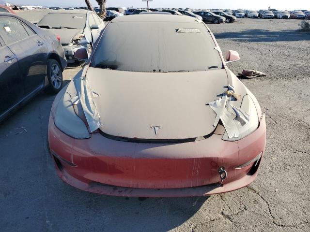 5YJ3E1EA6HF000720 - 2017 TESLA MODEL 3 RED photo 5