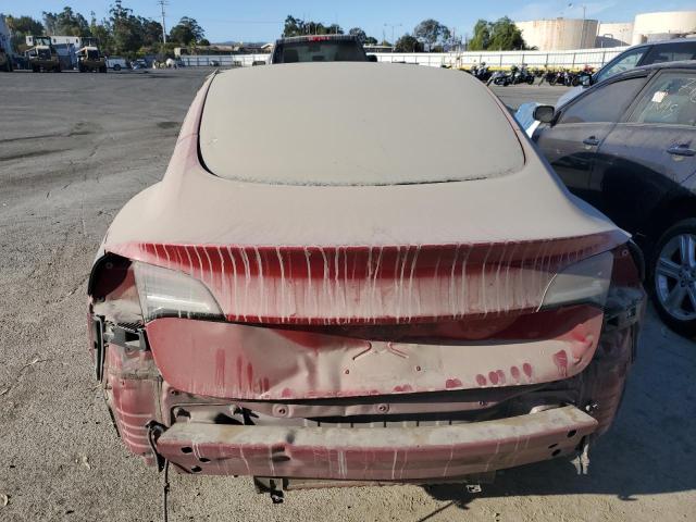 5YJ3E1EA6HF000720 - 2017 TESLA MODEL 3 RED photo 6