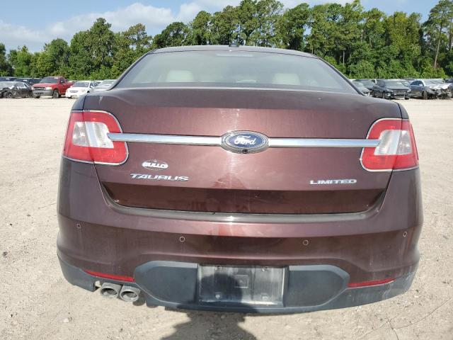 1FAHP2FW7AG161997 - 2010 FORD TAURUS LIMITED MAROON photo 6