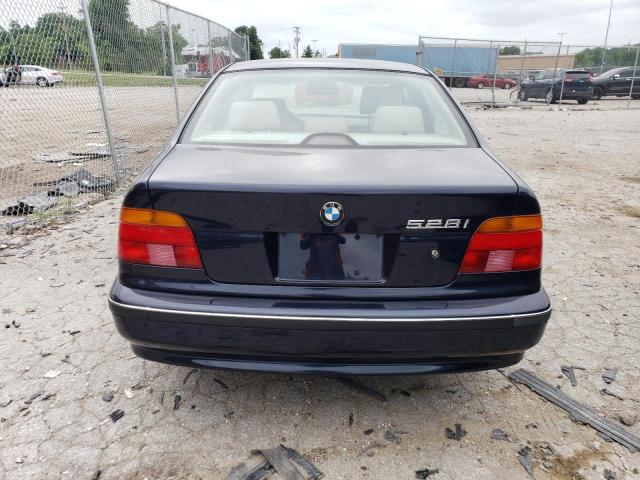 WBADM6341YGU28859 - 2000 BMW 528 I AUTOMATIC BLUE photo 6