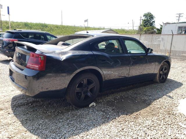 2B3KA43R58H200873 - 2008 DODGE CHARGER BLACK photo 3