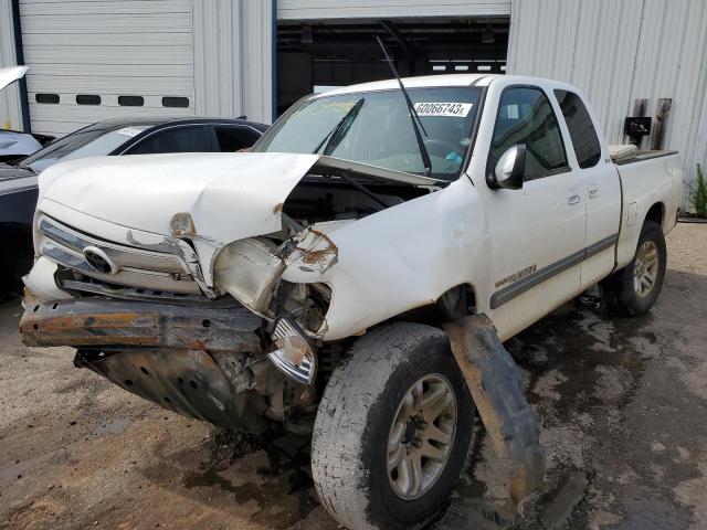 5TBBT44193S438679 - 2003 TOYOTA TUNDRA ACCESS CAB SR5 WHITE photo 1