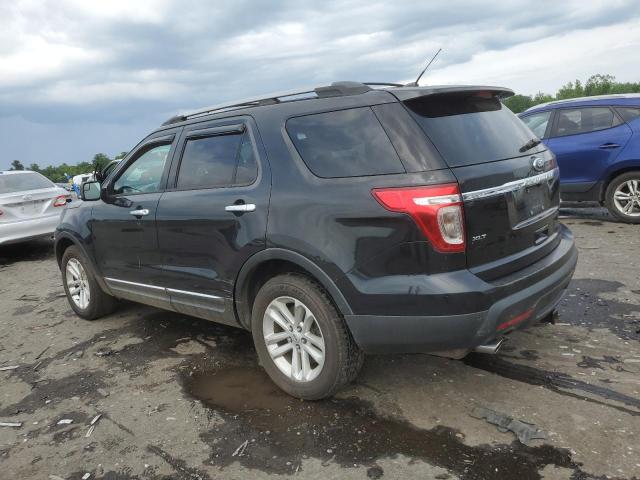 1FM5K8D84DGC76463 - 2013 FORD EXPLORER XLT BLACK photo 2