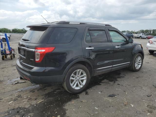 1FM5K8D84DGC76463 - 2013 FORD EXPLORER XLT BLACK photo 3