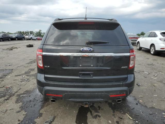 1FM5K8D84DGC76463 - 2013 FORD EXPLORER XLT BLACK photo 6