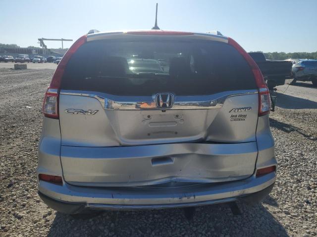 2HKRM4H73FH656855 - 2015 HONDA CR-V EXL SILVER photo 6