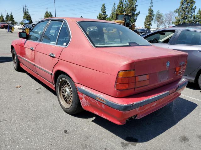 WBAHD2316K2090511 - 1989 BMW 535 I AUTOMATIC RED photo 2