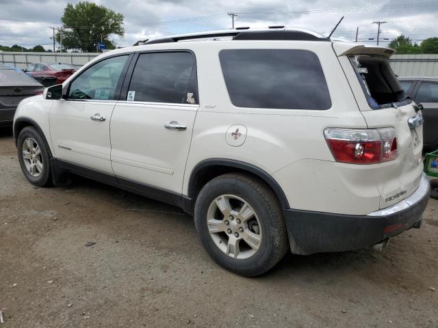 1GKER33797J165544 - 2007 GMC ACADIA SLT-2 WHITE photo 2