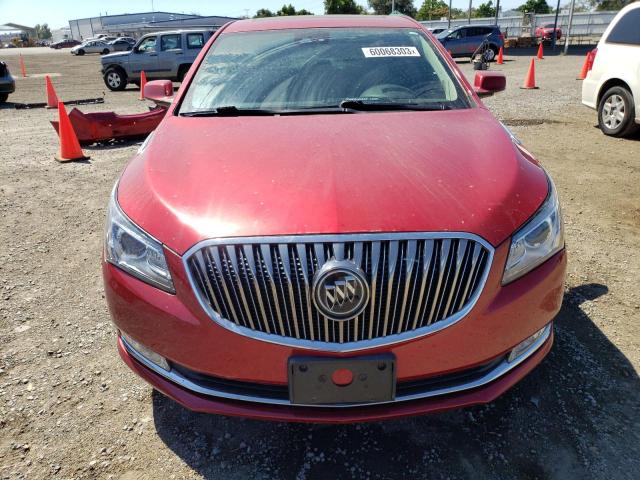 1G4GF5G33EF144152 - 2014 BUICK LACROSSE TOURING BURGUNDY photo 5