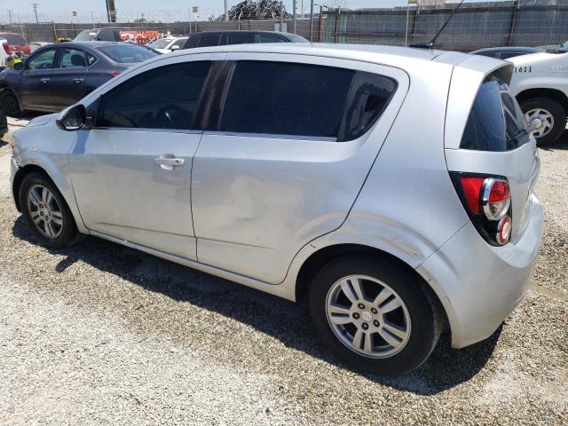 1G1JC6SG0D4109722 - 2013 CHEVROLET SONIC LT 银色 照片 2