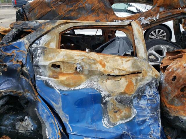 MAJ6P1UL9JC249225 - 2018 FORD ECOSPORT SE BLUE photo 10