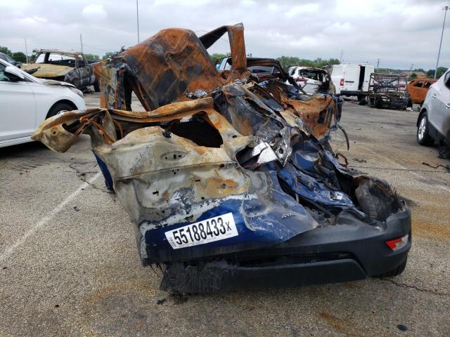 MAJ6P1UL9JC249225 - 2018 FORD ECOSPORT SE BLUE photo 6