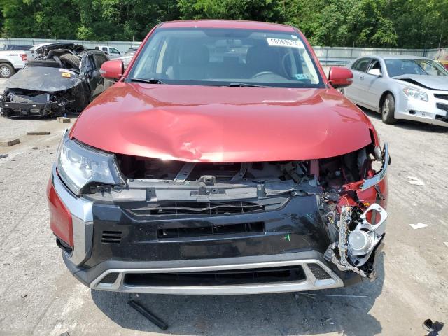 JA4AZ3A30KZ005339 - 2019 MITSUBISHI OUTLANDER SE RED photo 5