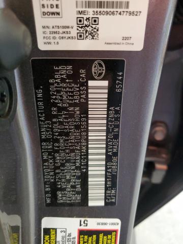 4T1C11AK8PU815691 - 2023 TOYOTA CAMRY LE GRAY photo 12