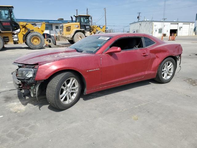 2G1FD1E38F9104525 - 2015 CHEVROLET CAMARO LT RED photo 1