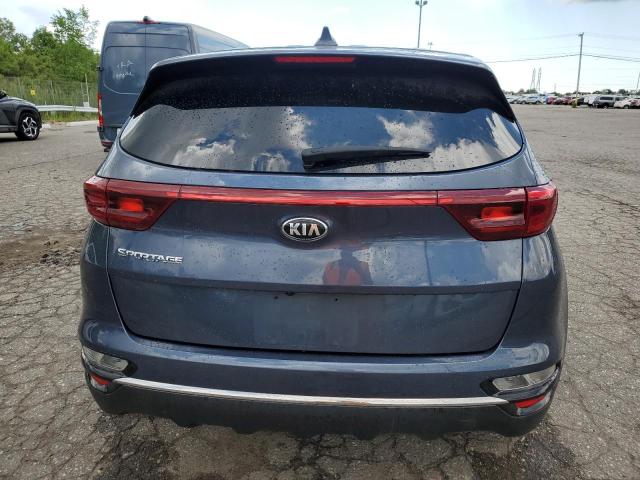 KNDPMCAC4L7829243 - 2020 KIA SPORTAGE LX BLUE photo 6