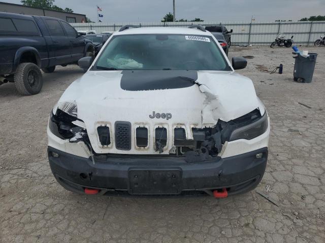 1C4PJMBX2KD359438 - 2019 JEEP CHEROKEE TRAILHAWK WHITE photo 5