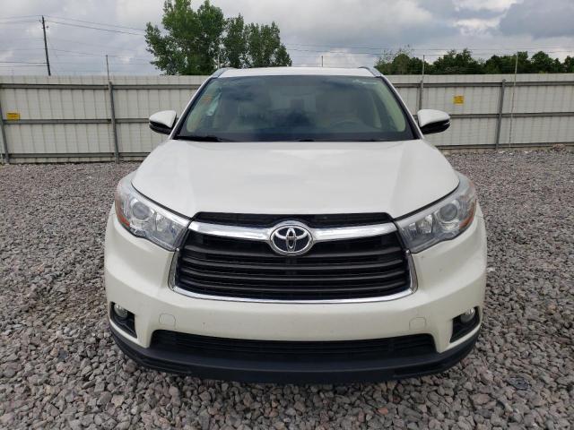 5TDKKRFH3GS170820 - 2016 TOYOTA HIGHLANDER XLE 白色 照片 5