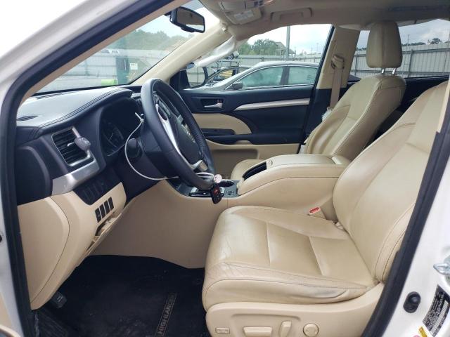 5TDKKRFH3GS170820 - 2016 TOYOTA HIGHLANDER XLE 白色 照片 7