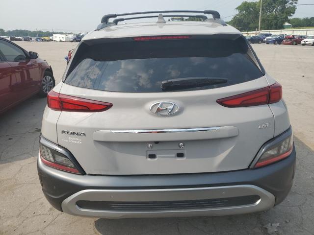 KM8K53A37PU031989 - 2023 HYUNDAI KONA LIMITED GRAY photo 6