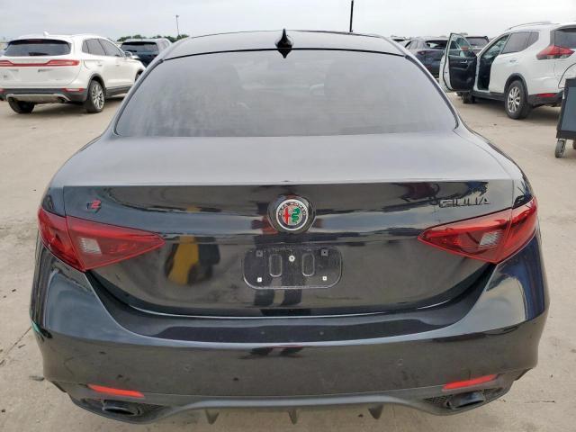 ZARFAMBN7M7643889 - 2021 ALFA ROMEO GIULIA TI Noir photo 6