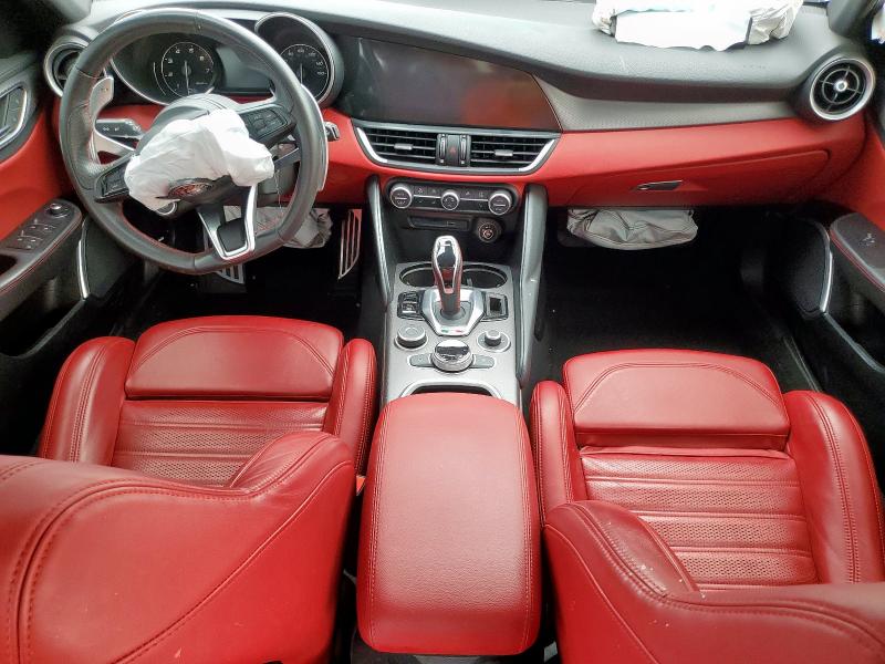 ZARFAMBN7M7643889 - 2021 ALFA ROMEO GIULIA TI Noir photo 8