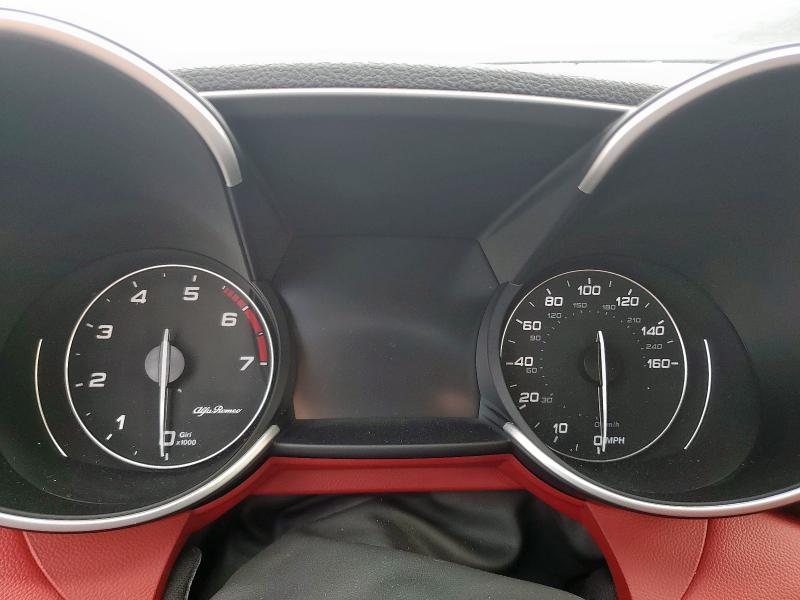 ZARFAMBN7M7643889 - 2021 ALFA ROMEO GIULIA TI Noir photo 9