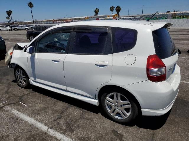 JHMGD38647S047879 - 2007 HONDA FIT S 白色 照片 2