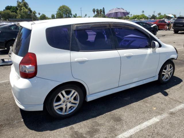 JHMGD38647S047879 - 2007 HONDA FIT S 白色 照片 3