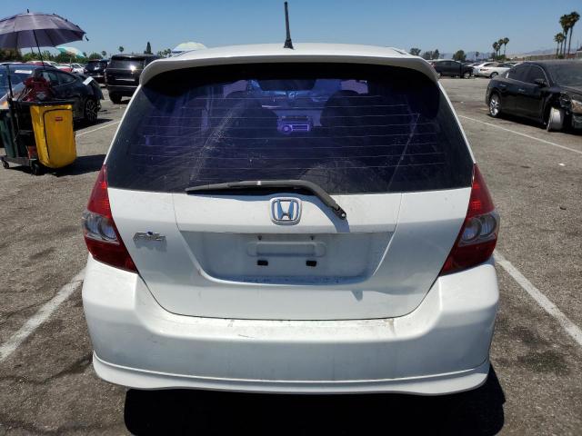 JHMGD38647S047879 - 2007 HONDA FIT S 白色 照片 6