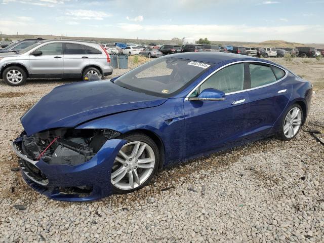 5YJSA1E47GF127721 - 2016 TESLA MODEL S BLUE photo 1