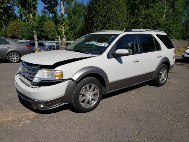 1FMDK05W99GA05786 - 2009 FORD TAURUS X SEL WHITE photo 1