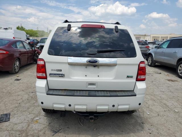 1FMCU0EG9BKB02715 - 2011 FORD ESCAPE LIMITED WHITE photo 6