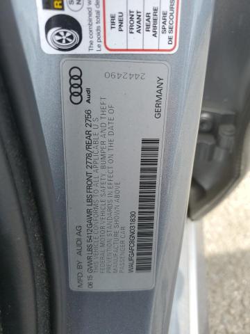 WAUFGAFC8GN031830 - 2016 AUDI A6 PREMIUM PLUS 灰色 照片 12