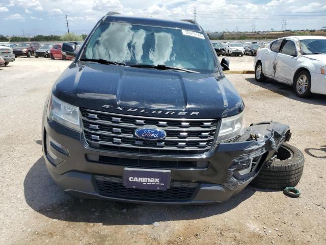 1FM5K7D89HGD42604 - 2017 FORD EXPLORER XLT BLACK photo 5