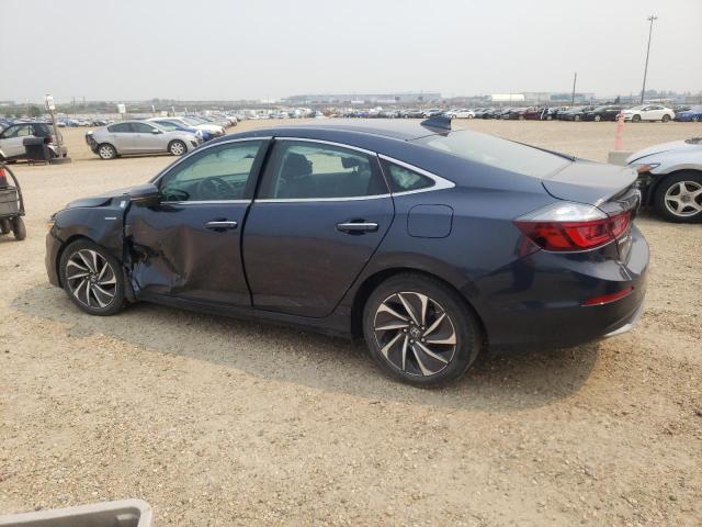 19XZE4F79KE400315 - 2019 HONDA INSIGHT TOURING BLUE photo 2