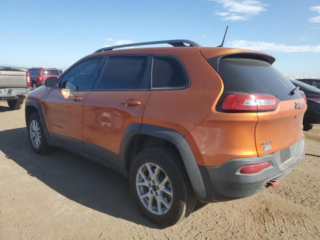1C4PJMBB8GW343535 - 2016 JEEP CHEROKEE TRAILHAWK ORANGE photo 2