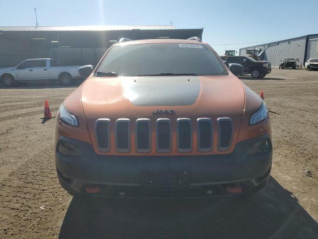 1C4PJMBB8GW343535 - 2016 JEEP CHEROKEE TRAILHAWK ORANGE photo 5