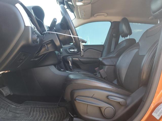 1C4PJMBB8GW343535 - 2016 JEEP CHEROKEE TRAILHAWK ORANGE photo 7