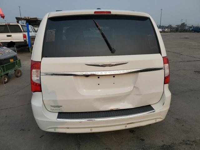 2A4RR8DG4BR634854 - 2011 CHRYSLER TOWN & COU TOURING L WHITE photo 6
